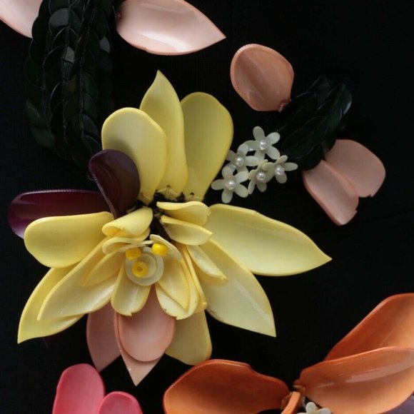 Cushnie Et Ochs 2 Black Ivana 3-D Dress NWT CL63 - Picture 6 of 9